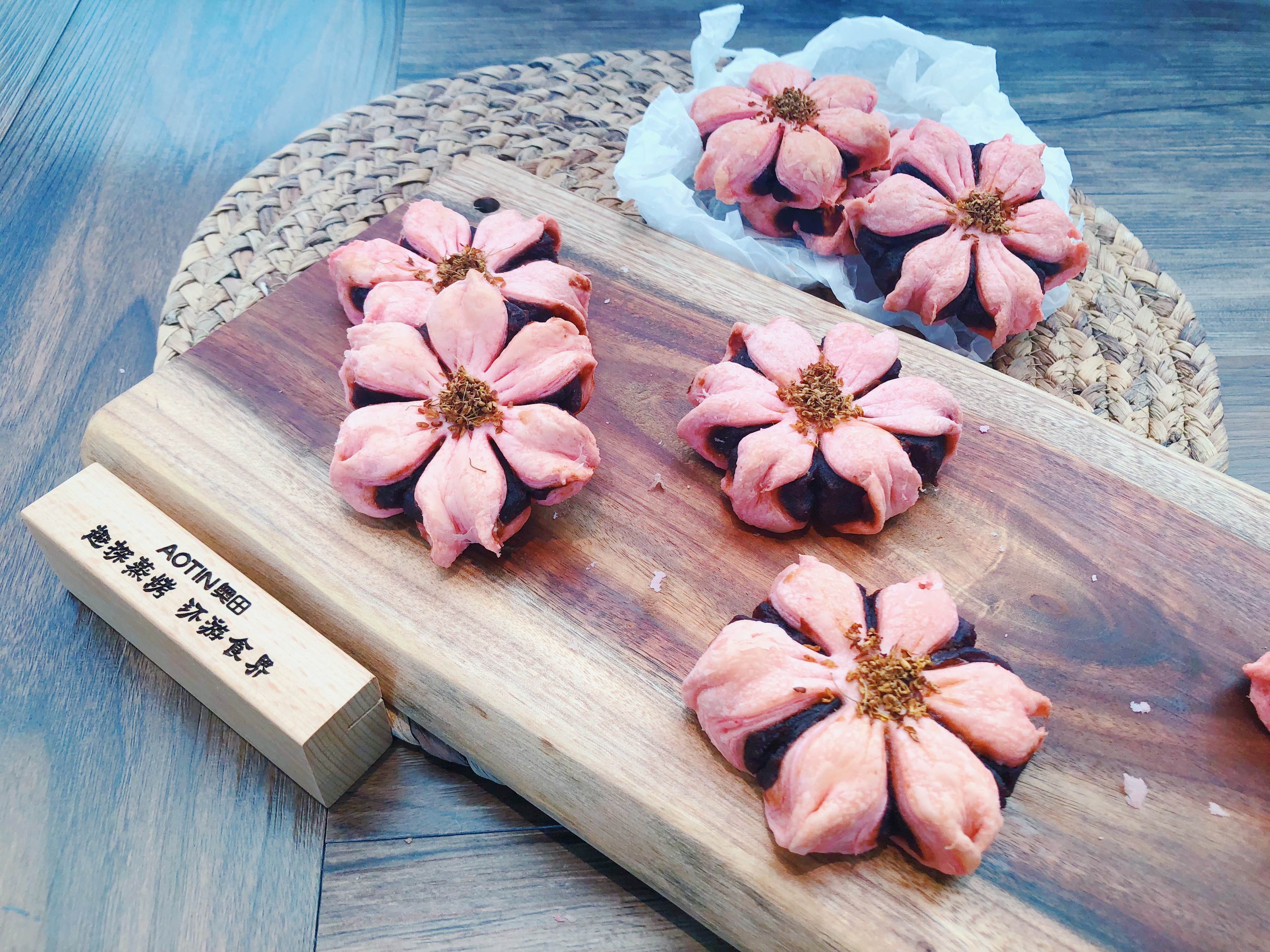 奥田蒸烤一体集成灶：桃花坞里桃花酥，十里桃花，一碟香酥入心
